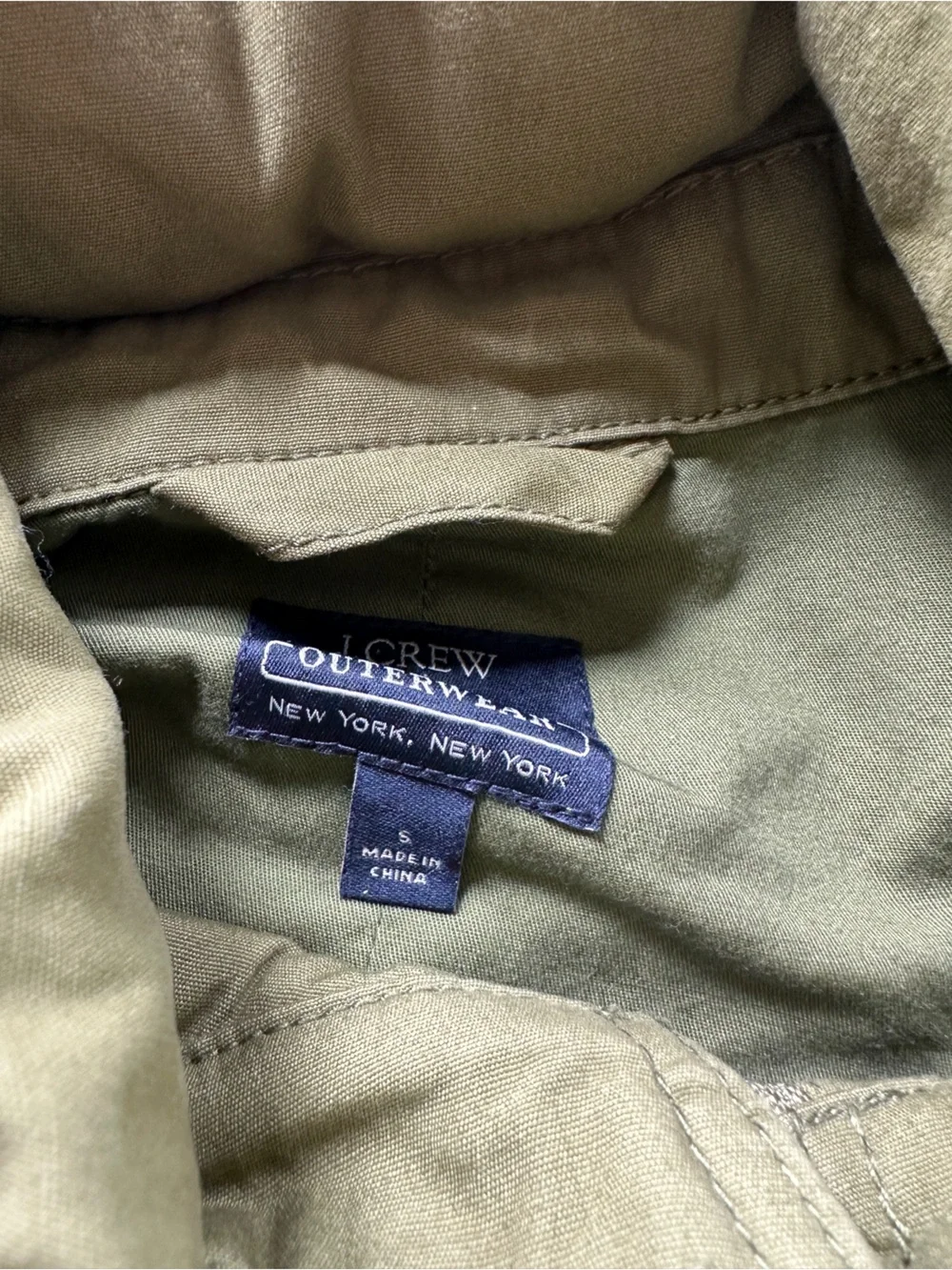 J. Crew Factory Olive Utility Field Jacket